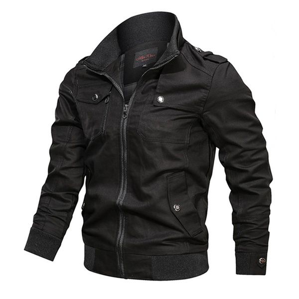 Men's Jackets Men Stand Collar Leisure Autumn Jacket Male Washed Cotton Thin Outerwear Zipper Coats Chaquetas Hombre APYT, Black;brown
Men's Jackets Men Stand Collar Leisure Autumn Jacket Male Washed Cotton Thin Outerwear Zipper Coats Chaquetas Hombre APYT, Black;brown