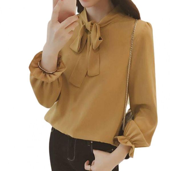 bowknot blouses shirt black white yellow autumn office long sleeve fashion solid color woman girl clothing 2021 x0521
bowknot blouses shirt black white yellow autumn office long sleeve fashion solid color woman girl clothing 2021 x0521