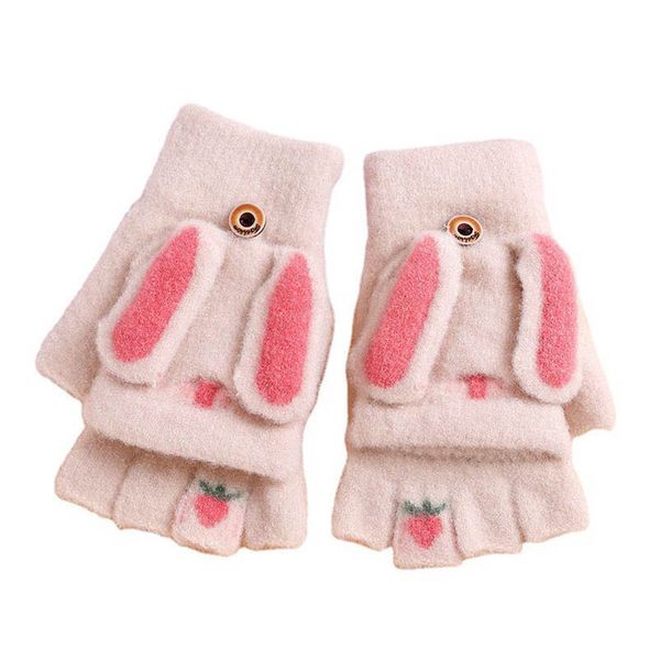 children fingerless gloves fashion knitted girls kids accessories cute winter warm half flip student boys cartoon thick 6-15y b9088, White
children fingerless gloves fashion knitted girls kids accessories cute winter warm half flip student boys cartoon thick 6-15y b9088, White
