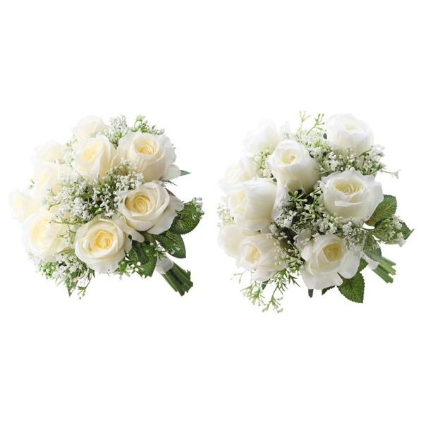 wedding flowers artificial flower roses with babysbreath leaves bridal bouquet realistic faux plants table centerpiece garden party deco
wedding flowers artificial flower roses with babysbreath leaves bridal bouquet realistic faux plants table centerpiece garden party deco