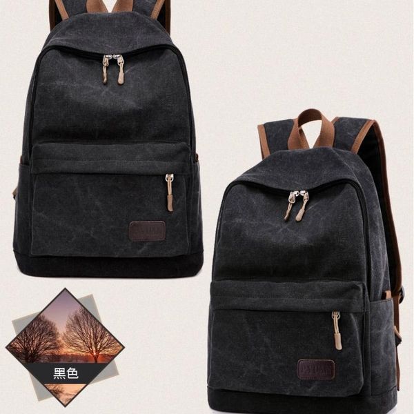 backpack 2022 arrival men male canvas school bag for teenager vintage mochila casual rusksack daypack bags
backpack 2022 arrival men male canvas school bag for teenager vintage mochila casual rusksack daypack bags