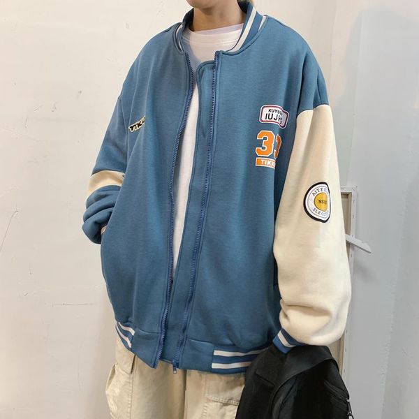 women's jackets 2021 korean style baseball jacket kpop splicing couple clothes ulzzang loose coat autumn harajuku fashion oversized clo, Black;brown
women's jackets 2021 korean style baseball jacket kpop splicing couple clothes ulzzang loose coat autumn harajuku fashion oversized clo, Black;brown