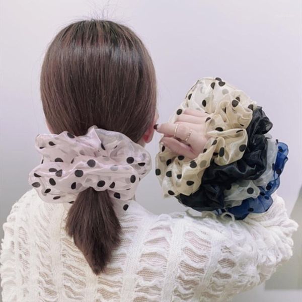 fashion hair ring boutique accessories women lace mesh yarn wave point large rope girl rubber band band1
fashion hair ring boutique accessories women lace mesh yarn wave point large rope girl rubber band band1
