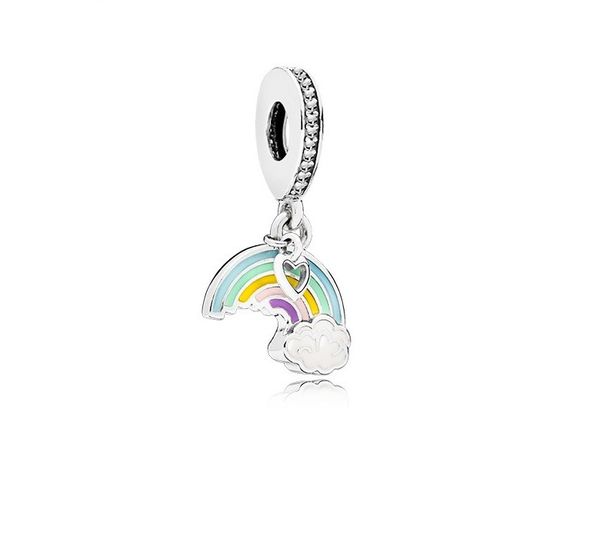 20pcs silver charm bead rainbow clouds enamel pendant charms european beads fit pandora 925 sterling silver snake chain bracelet charms jewe, Black
20pcs silver charm bead rainbow clouds enamel pendant charms european beads fit pandora 925 sterling silver snake chain bracelet charms jewe, Black