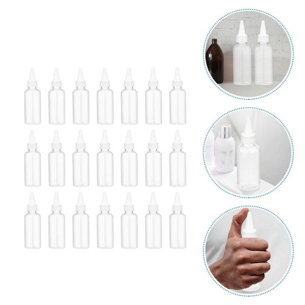 storage bottles & jars 30pcs 60ml bottle pointed mouth for lotion liquid condiment 
storage bottles & jars 30pcs 60ml bottle pointed mouth for lotion liquid condiment