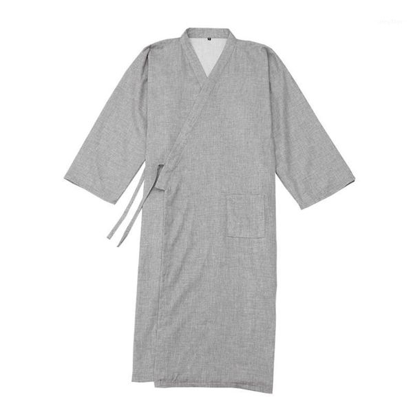 men's sleepwear plus size japanese male traditional kimono bathrobe pajamas nightgown cotton gauze robe loose home dress, Black;brown
men's sleepwear plus size japanese male traditional kimono bathrobe pajamas nightgown cotton gauze robe loose home dress, Black;brown