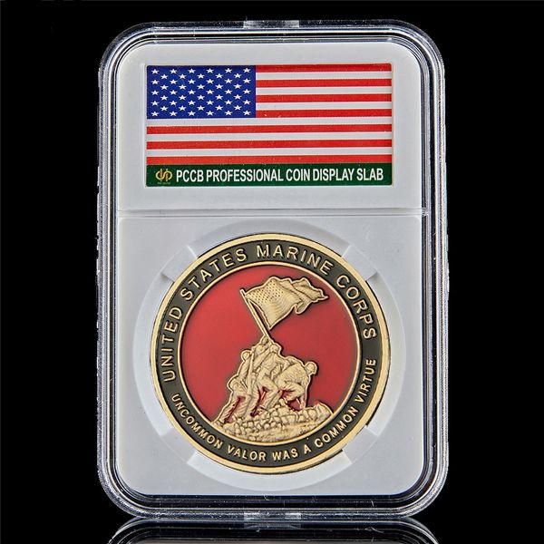 us marine corps semper fidelis challenge coin craft uncommon valor was a common virtue metal token coin collection w/pccb
us marine corps semper fidelis challenge coin craft uncommon valor was a common virtue metal token coin collection w/pccb