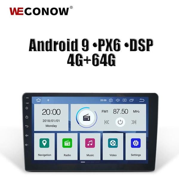 player 9" 10.1" dsp px6 ips android 9.0 4gb +64gb radio gps navigation map bt wifi car dvd multimedia 2 din for universal
player 9" 10.1" dsp px6 ips android 9.0 4gb +64gb radio gps navigation map bt wifi car dvd multimedia 2 din for universal
