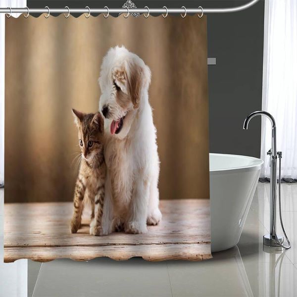 shower curtains custom dog and cat curtain with plastic hooks modern fabric bath home decor your image
shower curtains custom dog and cat curtain with plastic hooks modern fabric bath home decor your image