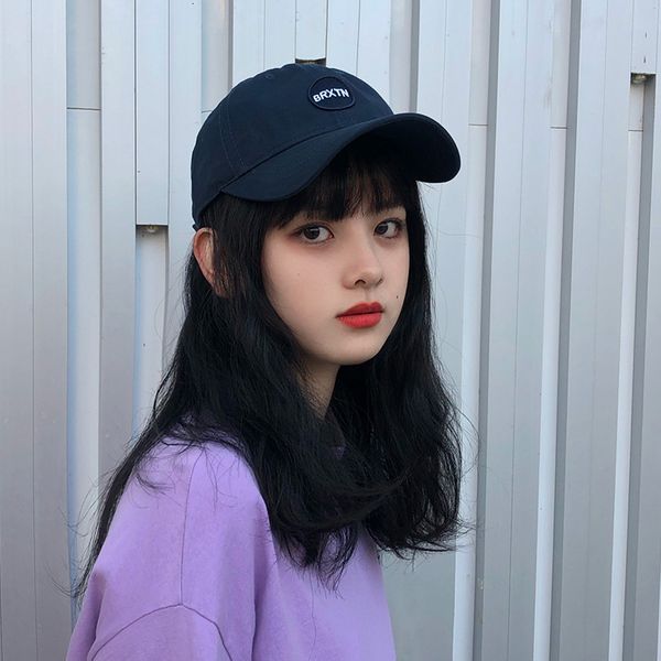 washed cotton korean letter round label embroidered baseball cap for women, Blue;gray
washed cotton korean letter round label embroidered baseball cap for women, Blue;gray