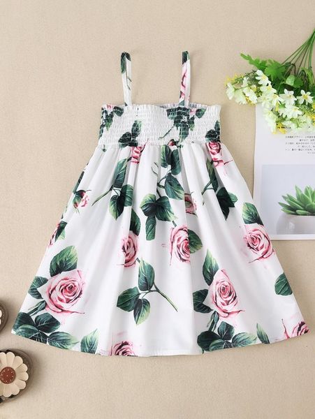 toddler girls plants print shirred cami dress she, Red;yellow
toddler girls plants print shirred cami dress she, Red;yellow