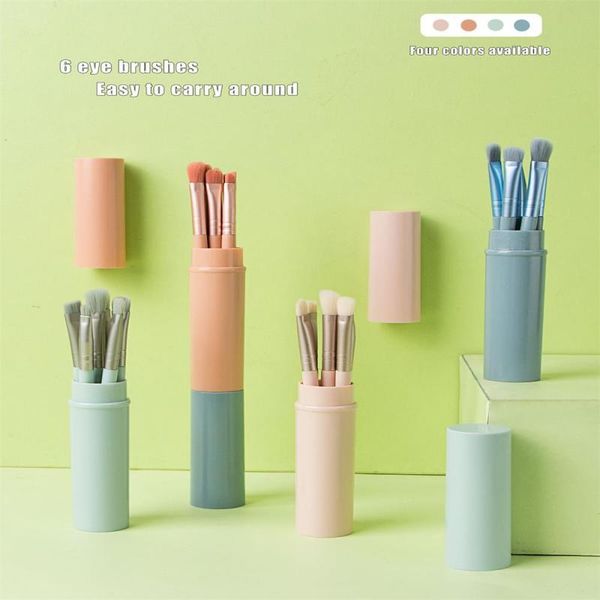makeup brushes 6 pcs eye shadow brush tool set concealer multifunctional easy to wear beauty tools tslm1
makeup brushes 6 pcs eye shadow brush tool set concealer multifunctional easy to wear beauty tools tslm1