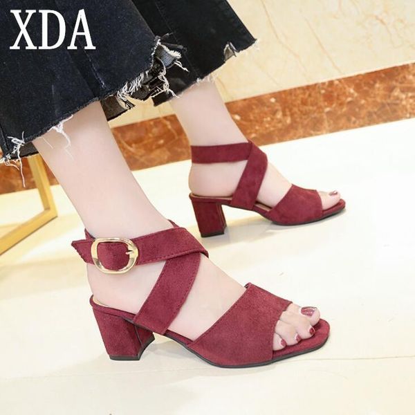 woman sandals 2021 summer women shoes open toe buckles casual fashion thick with high heels, Black
woman sandals 2021 summer women shoes open toe buckles casual fashion thick with high heels, Black