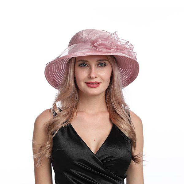 summer new big brim wave basin hat temperament leisure sun hat lady organza big flower fashion fisherman's hat
summer new big brim wave basin hat temperament leisure sun hat lady organza big flower fashion fisherman's hat