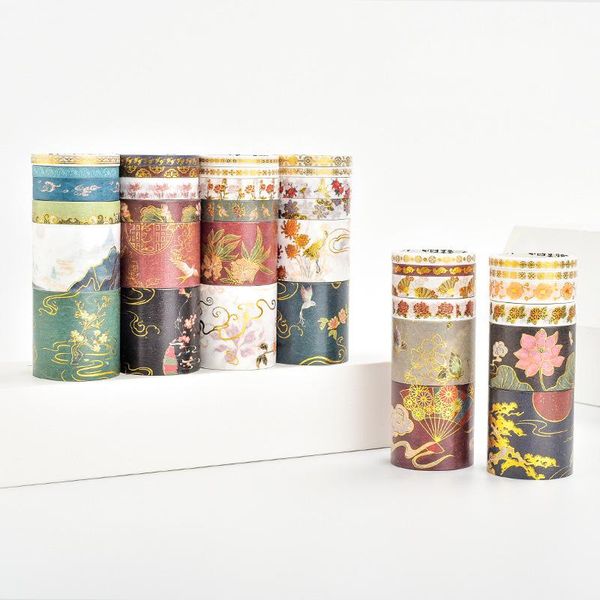 gift wrap creative gilding ancient style washi paper suit tape scrapbooking diary notebook stationery diy decoration retro art stickers
gift wrap creative gilding ancient style washi paper suit tape scrapbooking diary notebook stationery diy decoration retro art stickers