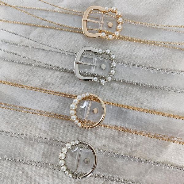belts designer pvc clear belt pearl buckle for women white plastic waistband transparent ladies jeans ceinture femme, Black;brown
belts designer pvc clear belt pearl buckle for women white plastic waistband transparent ladies jeans ceinture femme, Black;brown