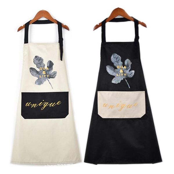 aprons 1 piece of waterproof polyester bib apron female home cooking roasting coffee shop cleaning
aprons 1 piece of waterproof polyester bib apron female home cooking roasting coffee shop cleaning