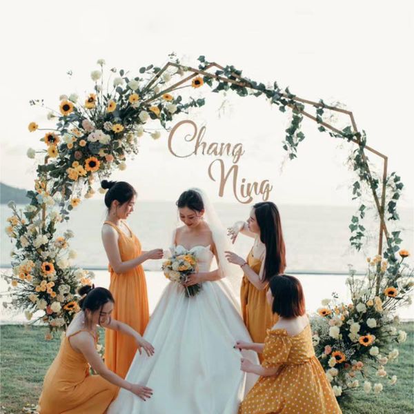 party decoration wedding arch double hexagon stage geometric wrought iron diamond hexagonal backdrop stand decorative flower
party decoration wedding arch double hexagon stage geometric wrought iron diamond hexagonal backdrop stand decorative flower