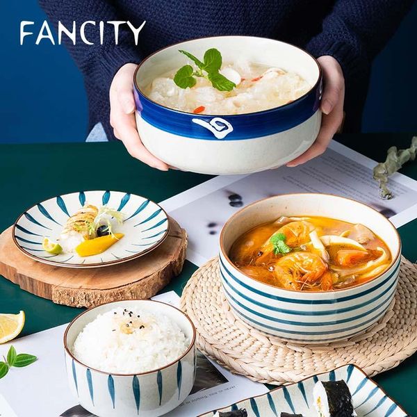 bowls fancity noodle bowl ceramic household tableware creative large japanese fruit salad ramen
bowls fancity noodle bowl ceramic household tableware creative large japanese fruit salad ramen