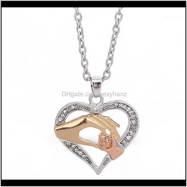 pendant necklaces pendants jewelrymother and child necklace for mom & baby in hand zircon heart pendant, family gift 3 colors1 drop delivery, Silver
pendant necklaces pendants jewelrymother and child necklace for mom & baby in hand zircon heart pendant, family gift 3 colors1 drop delivery, Silver