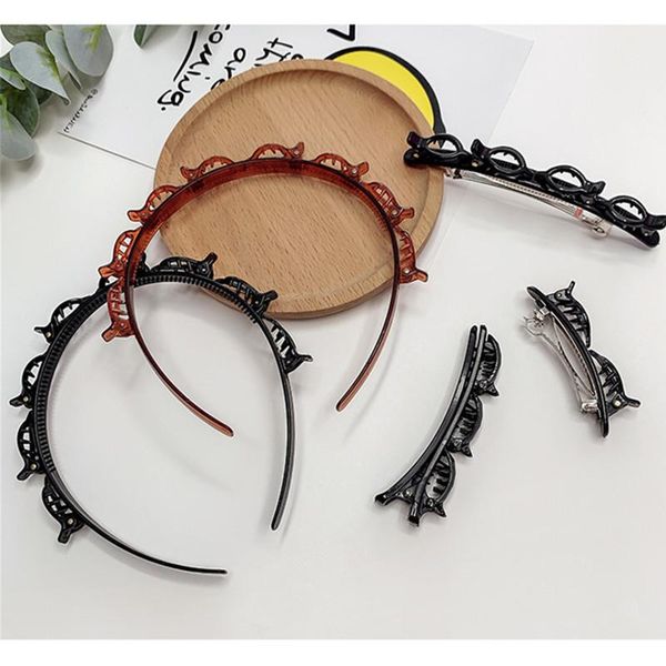 party favor double layer bands clip hair band strip hairpin hairdressing tool woman headband accessories
party favor double layer bands clip hair band strip hairpin hairdressing tool woman headband accessories