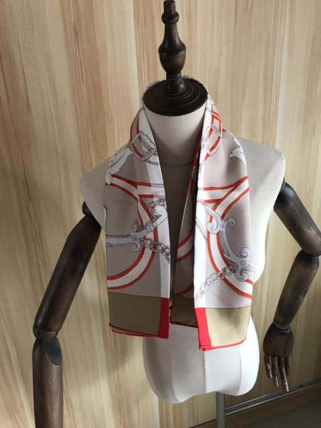 arrival spring summer classic chain 100% pure silk scarf twill hand made roll 90*90 cm shawl wrap for women lady gift scarves, Blue;gray
arrival spring summer classic chain 100% pure silk scarf twill hand made roll 90*90 cm shawl wrap for women lady gift scarves, Blue;gray
