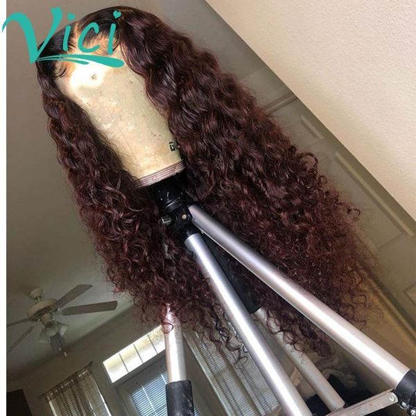 1b/99j burgundy lace front wig pre plucked afro kinky curly for black women long glueless ombre human hair 1, Black;brown
1b/99j burgundy lace front wig pre plucked afro kinky curly for black women long glueless ombre human hair 1, Black;brown