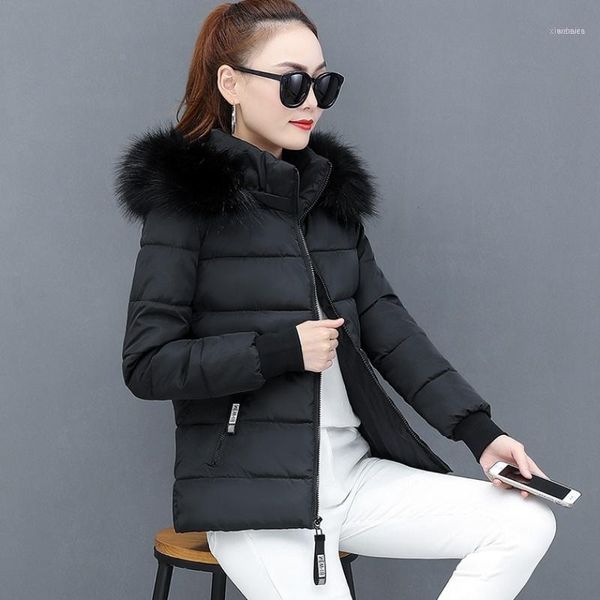 women's down & parkas 2021 design winter coat short jacket ength with pockets casual parka stand collar big fur hooded jacket1, Black
women's down & parkas 2021 design winter coat short jacket ength with pockets casual parka stand collar big fur hooded jacket1, Black