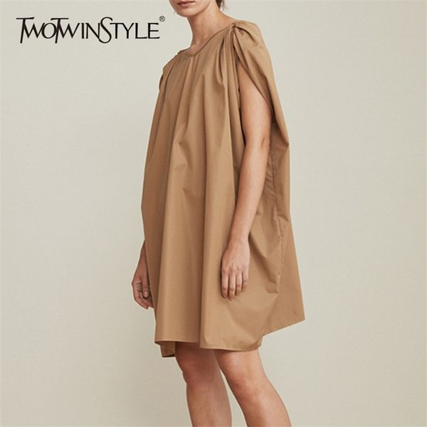 sleeveless dress womens v neck cloak sleeve ruched big size midi dresses summer fashion casual female clothing 210520, Black;gray
sleeveless dress womens v neck cloak sleeve ruched big size midi dresses summer fashion casual female clothing 210520, Black;gray