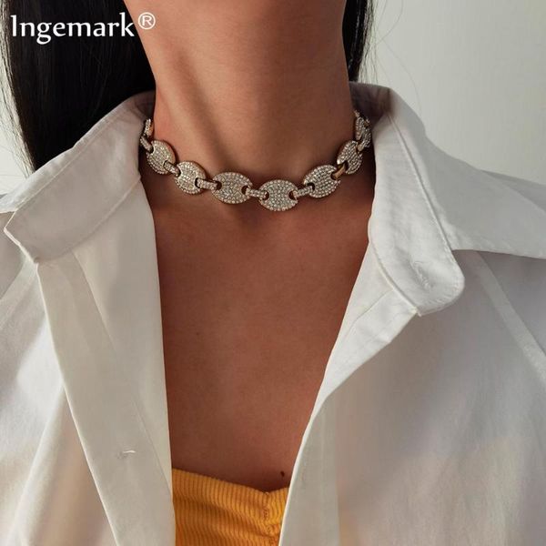 chains fashion iced out rhinestone men link tennis chain luxury hip hop jewelry for women wedding crystal choker collares year gift, Silver
chains fashion iced out rhinestone men link tennis chain luxury hip hop jewelry for women wedding crystal choker collares year gift, Silver