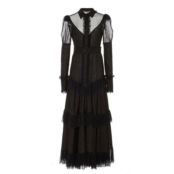 casual dresses women v-neck lace stitching long sleeves women's slim solid color dress, Black;gray
casual dresses women v-neck lace stitching long sleeves women's slim solid color dress, Black;gray