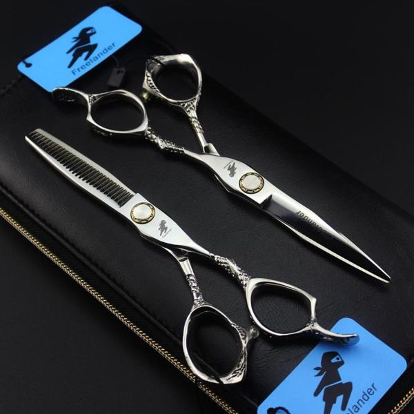 hair scissors japanese 6.0 inch bearing screw hairdressing tools cutting barber thinning shears hairdresser kit
hair scissors japanese 6.0 inch bearing screw hairdressing tools cutting barber thinning shears hairdresser kit