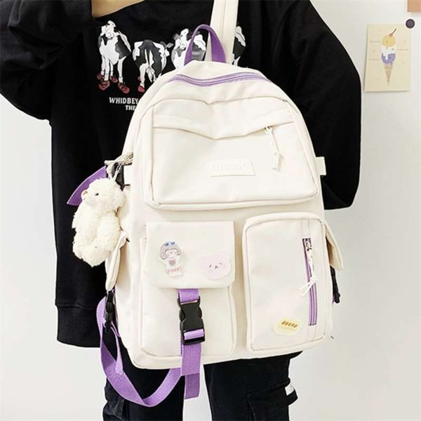 enopella fashion ladies cute nylon women backpack waterproof female school bookbag girl kawaii for teenager students mochila 210929
enopella fashion ladies cute nylon women backpack waterproof female school bookbag girl kawaii for teenager students mochila 210929