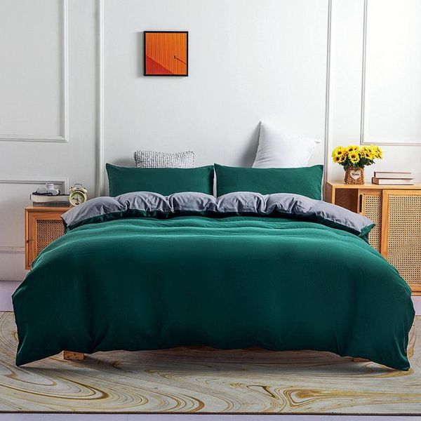 bedding sets single/double bed-christmas gift home textiles pillowcase & duvet cover set us size king au single uk