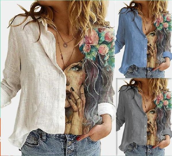 women's blouses & shirts women jumpers long sleeve loose blouse casual ladies v-neck button up tee woman summer blazers female c05, White
women's blouses & shirts women jumpers long sleeve loose blouse casual ladies v-neck button up tee woman summer blazers female c05, White