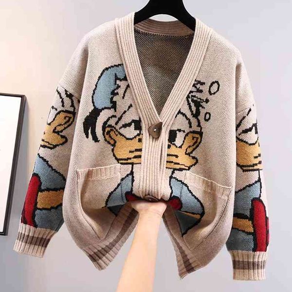 women's sweaters knife-knit cardigan with cartoon women, long coat, casual, warm, autumn, loose jacket, v-neck, thick, 8d8a, White;black
women's sweaters knife-knit cardigan with cartoon women, long coat, casual, warm, autumn, loose jacket, v-neck, thick, 8d8a, White;black