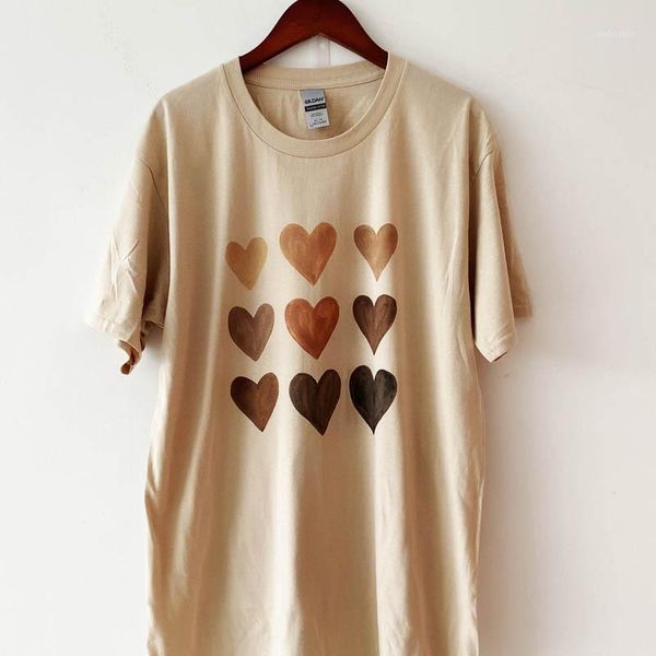 women's t-shirt 2021 melanin shades heart pride t shirt men women black people graphic tees short sleeve cotton summer om sh, White
women's t-shirt 2021 melanin shades heart pride t shirt men women black people graphic tees short sleeve cotton summer om sh, White
