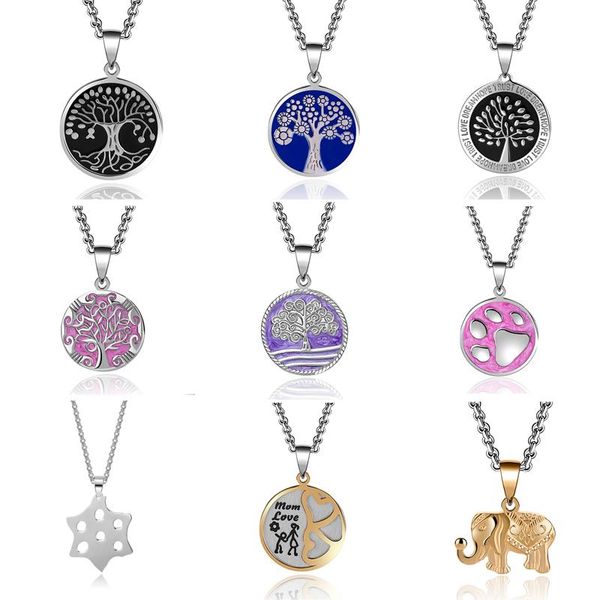 pendant necklaces amulet tree of life elephant footprint statement necklace for women dress accessories 9 styles available, Silver
pendant necklaces amulet tree of life elephant footprint statement necklace for women dress accessories 9 styles available, Silver