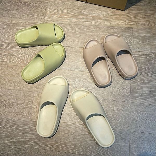 with box 2022 comfortable kanve slides designer foam runners slippers desert sand summer brown flat men women beach resin slide, Black
with box 2022 comfortable kanve slides designer foam runners slippers desert sand summer brown flat men women beach resin slide, Black