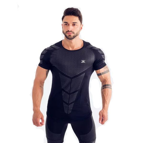 men's muscle t shirts stretch short sleeve round neck bodybuilding workout tee-shirts jsf18, Gray;blue
men's muscle t shirts stretch short sleeve round neck bodybuilding workout tee-shirts jsf18, Gray;blue