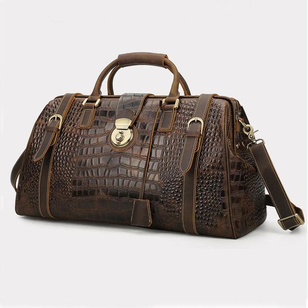 duffel bags vintage crazy horse genuine leather mens travel bag big capacity crocodile duffle carry on luggage overnight
duffel bags vintage crazy horse genuine leather mens travel bag big capacity crocodile duffle carry on luggage overnight