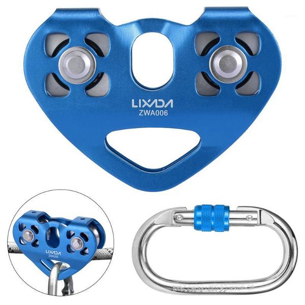 lixada 30kn cable trolley pulley dual 25kn srew locking carainber for rock climbing caving aloft work rescue equipment cords, slings and web
lixada 30kn cable trolley pulley dual 25kn srew locking carainber for rock climbing caving aloft work rescue equipment cords, slings and web