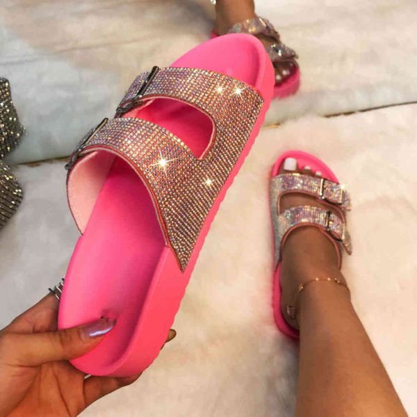 sandals ins open toe female multicolor buckle shoes women summer rhinestone bling comfy slippers, Black
sandals ins open toe female multicolor buckle shoes women summer rhinestone bling comfy slippers, Black