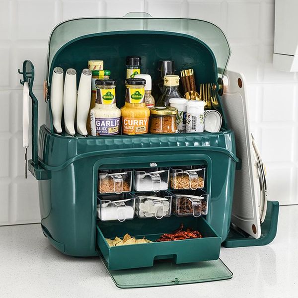fashion multifunctional high-capacity spice organizer storage rack kitchen accessories shelf seasoning box knife holder bottles & jars
fashion multifunctional high-capacity spice organizer storage rack kitchen accessories shelf seasoning box knife holder bottles & jars