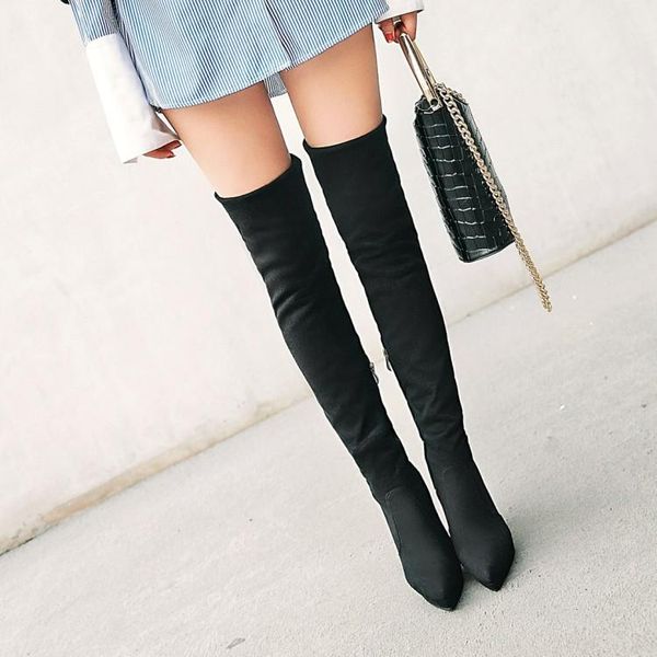 boots oversized thigh high knee over the women ladies boots shoes woman winter, Black
boots oversized thigh high knee over the women ladies boots shoes woman winter, Black