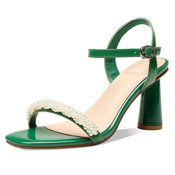 sandals 2021 summer ladies pearl decoration genuine leather high heels pumps for women night club dancing shoes woman, Black
sandals 2021 summer ladies pearl decoration genuine leather high heels pumps for women night club dancing shoes woman, Black