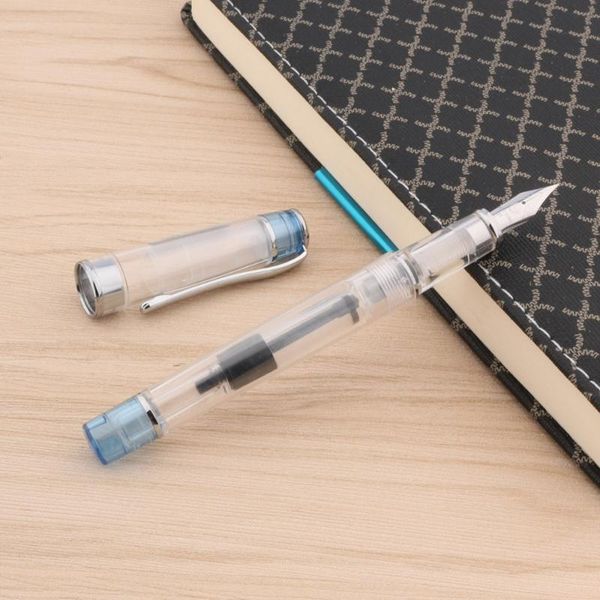 fountain pens wingsung pen transparent white stationery office school supplies color ink
fountain pens wingsung pen transparent white stationery office school supplies color ink