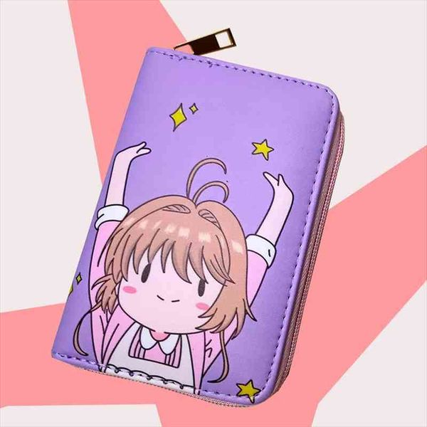 cardcaptor sakura women card captor short wallet zipper female coin purse change holder anime cartera mujer, Red;black
cardcaptor sakura women card captor short wallet zipper female coin purse change holder anime cartera mujer, Red;black