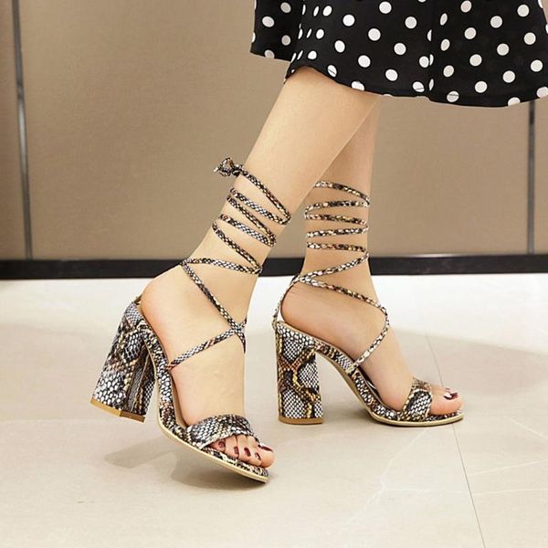 sandals summer women narrow band vintage open toe square high heels cross strap sandal snake design party shoes 20-9, Black
sandals summer women narrow band vintage open toe square high heels cross strap sandal snake design party shoes 20-9, Black
