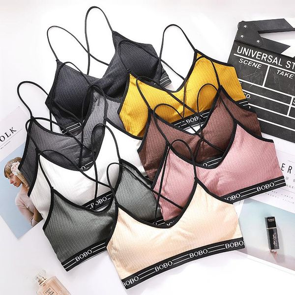 sling yoga sports bra for women thin section beautiful back strap bottoming vest gym push up running sport bras tube clothing, White;black
sling yoga sports bra for women thin section beautiful back strap bottoming vest gym push up running sport bras tube clothing, White;black